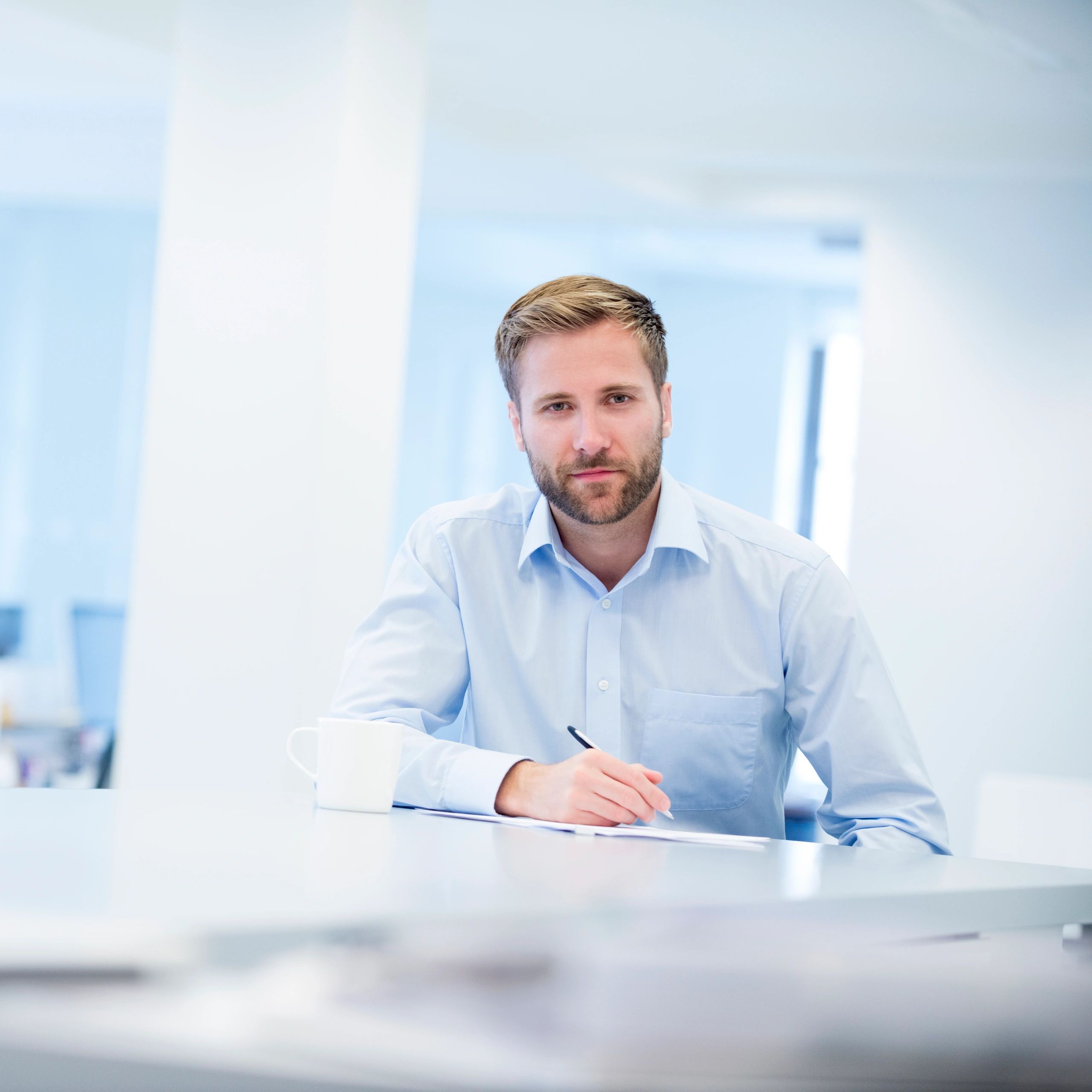 Business consultant portrait